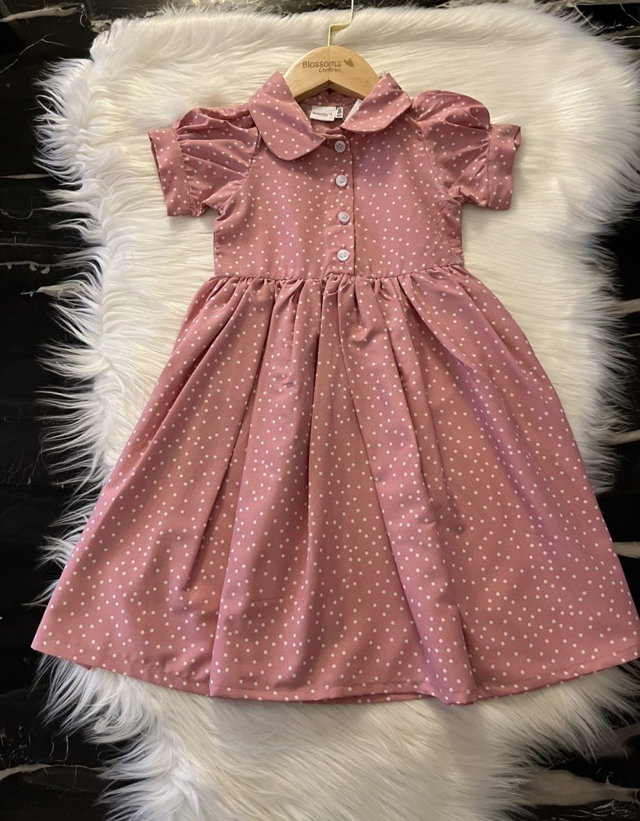 Shirt Dots Dress
