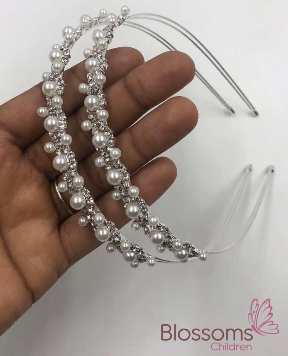 Crystal Pearl Aliceband