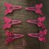Butterfly Shimmer Hair Snaps