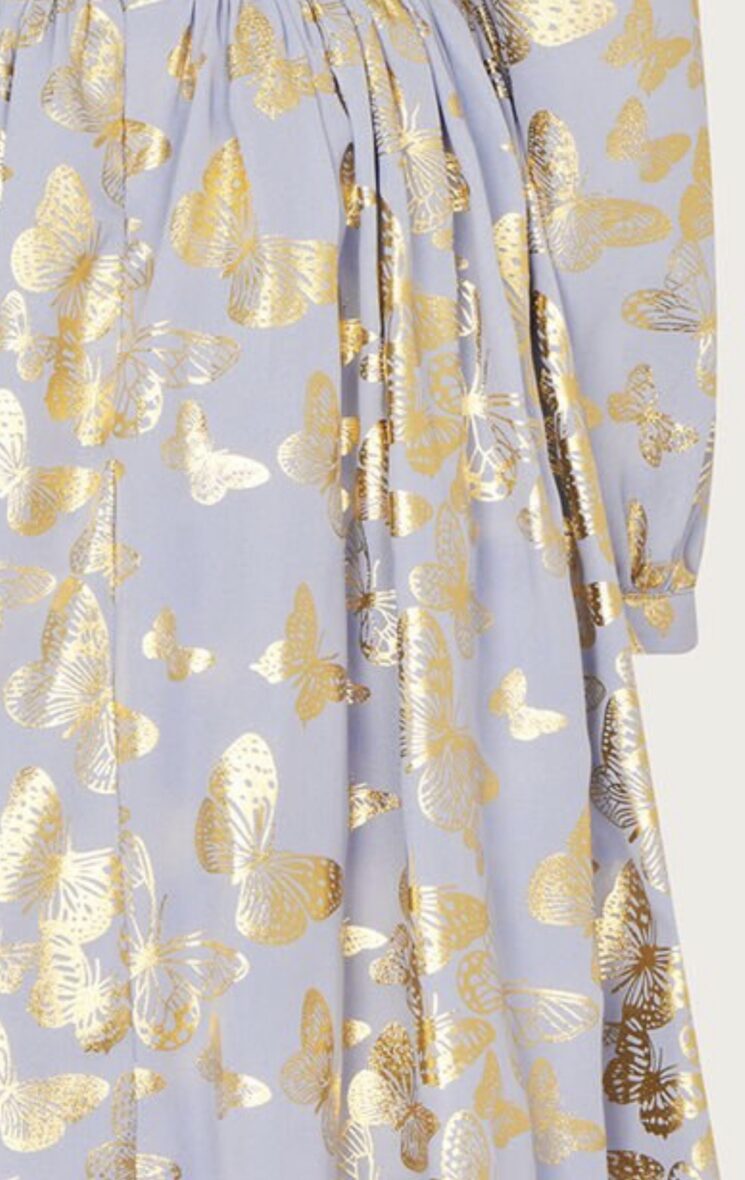 MONSOON BUTTERFLY PRINT DRESS