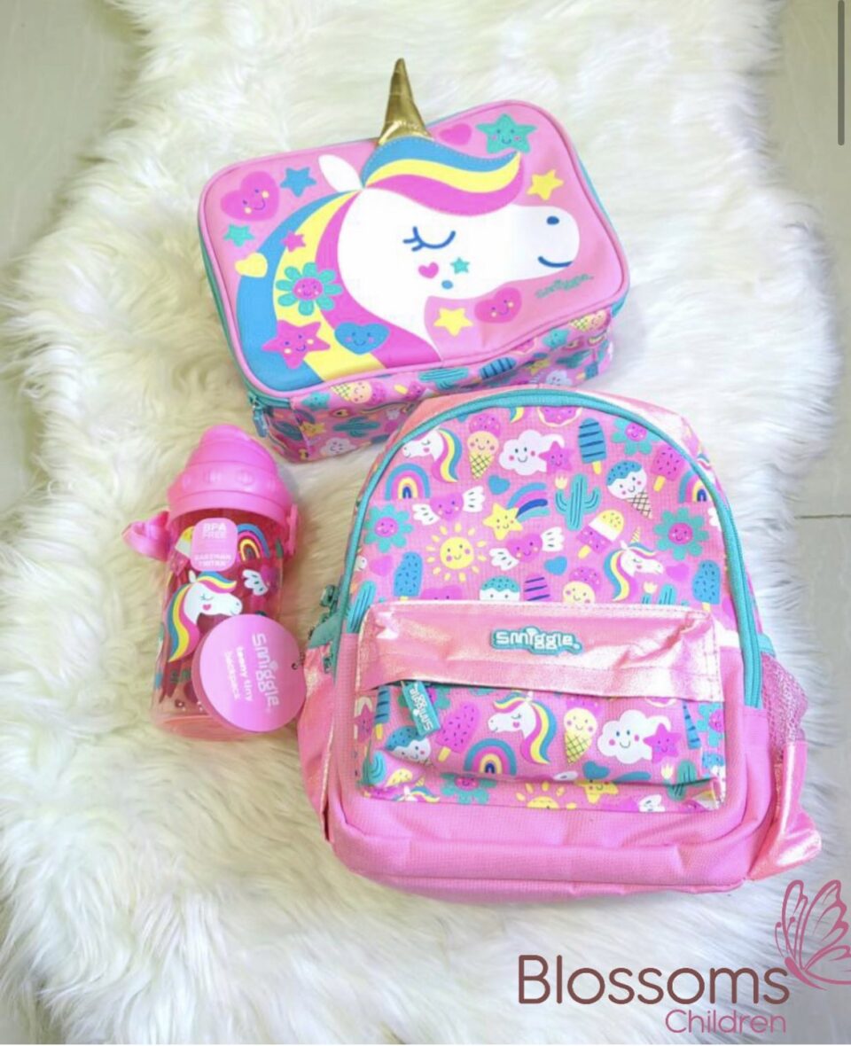 Smiggle Back Pack Set 
From 2-4yr