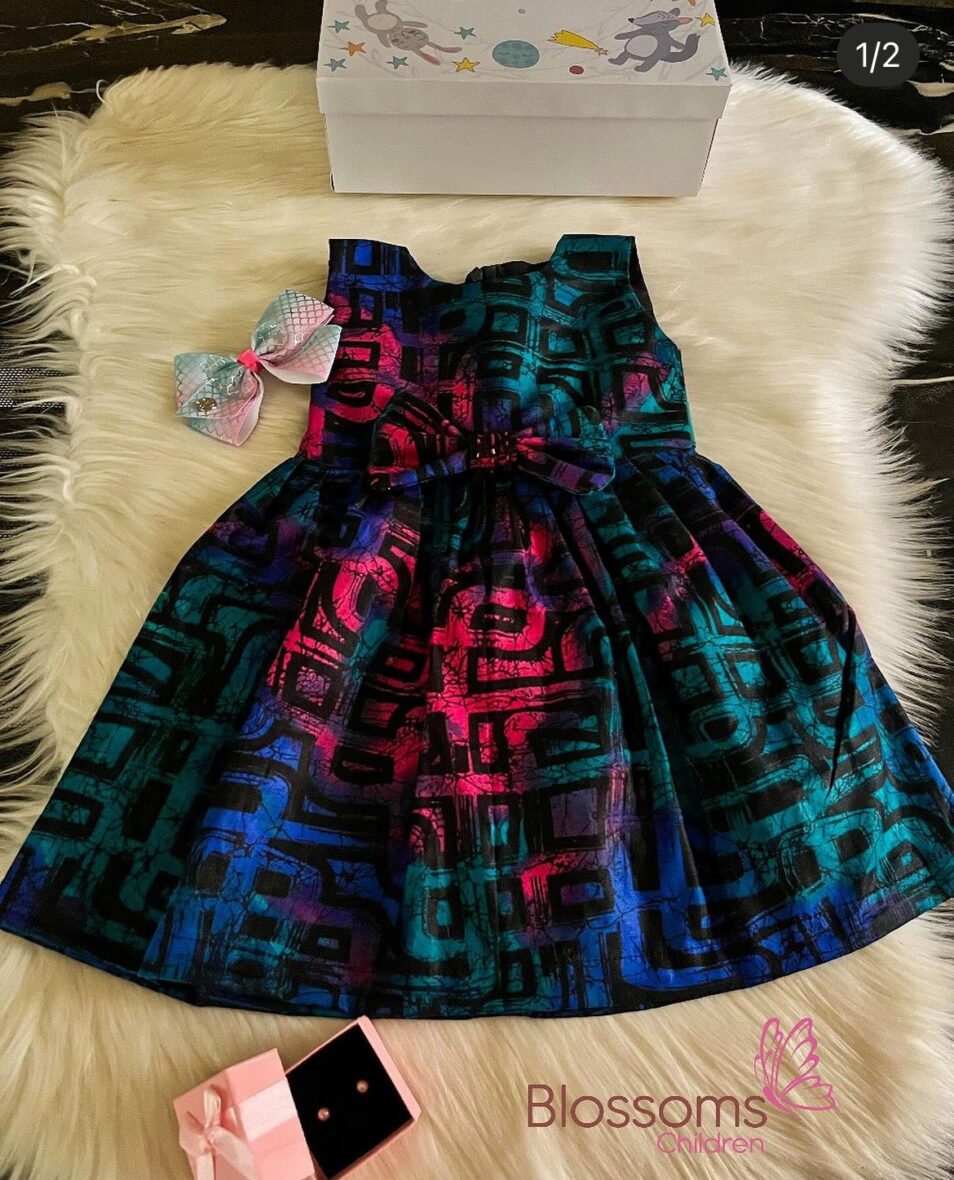 Dress Bow Adire (only dress)
