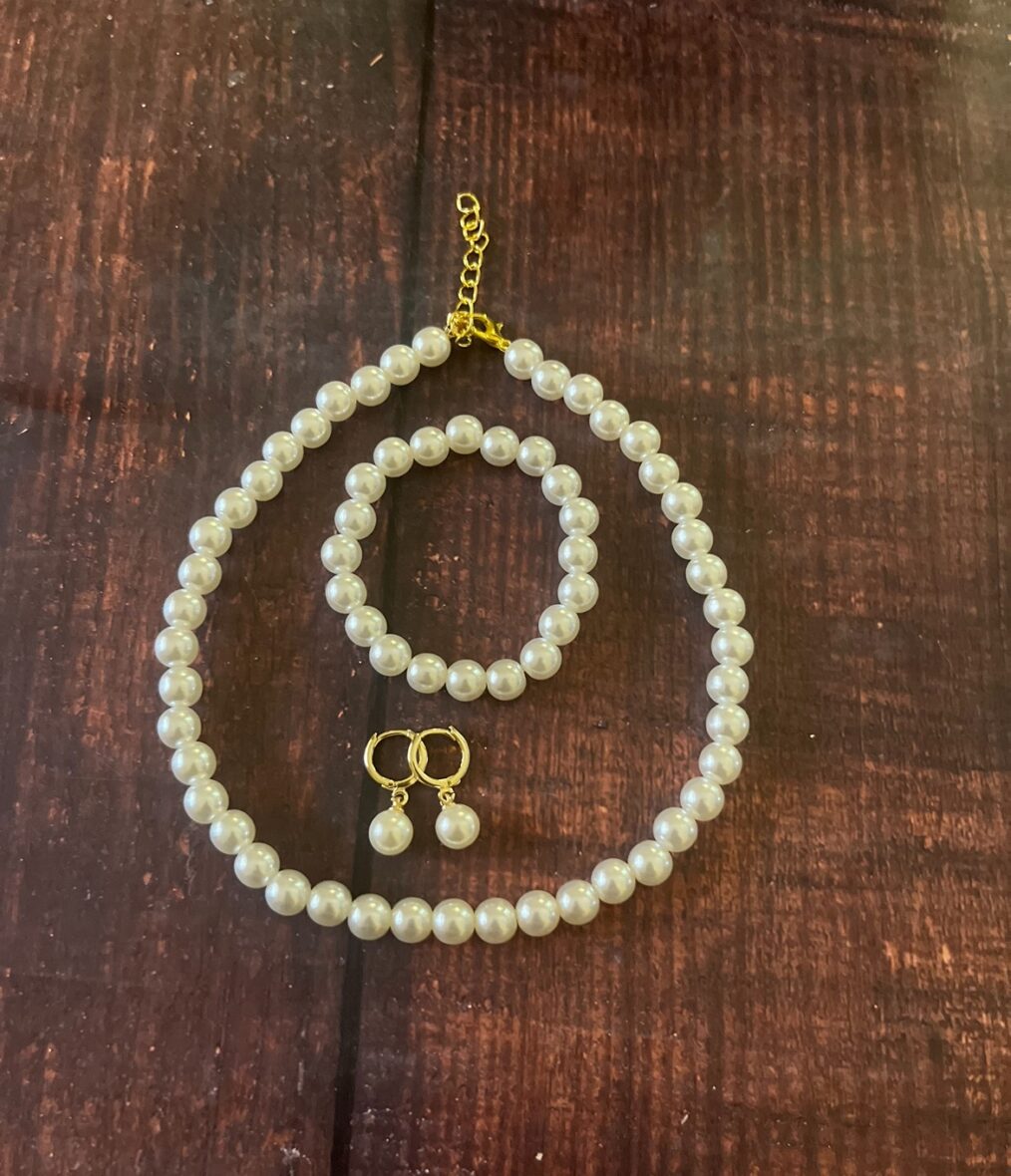 Pearl Jewelry Set