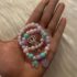 Blossoms Initial Bracelet set with earrings