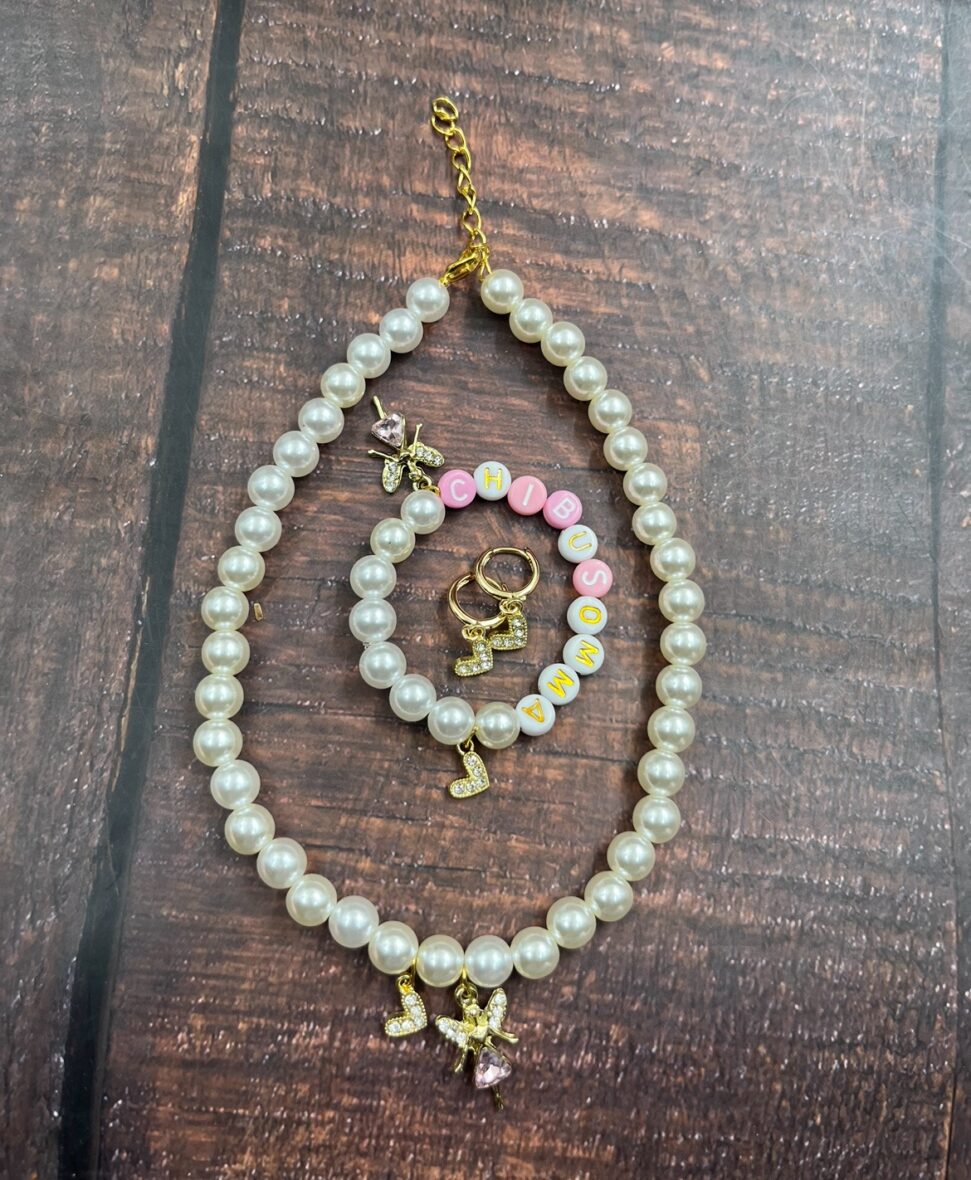 Personalized Jewelry set Ballerina