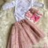 Tutu Skirt and body suit set (personalized)