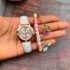 Blossoms Personalised Bracelet and Watch set
