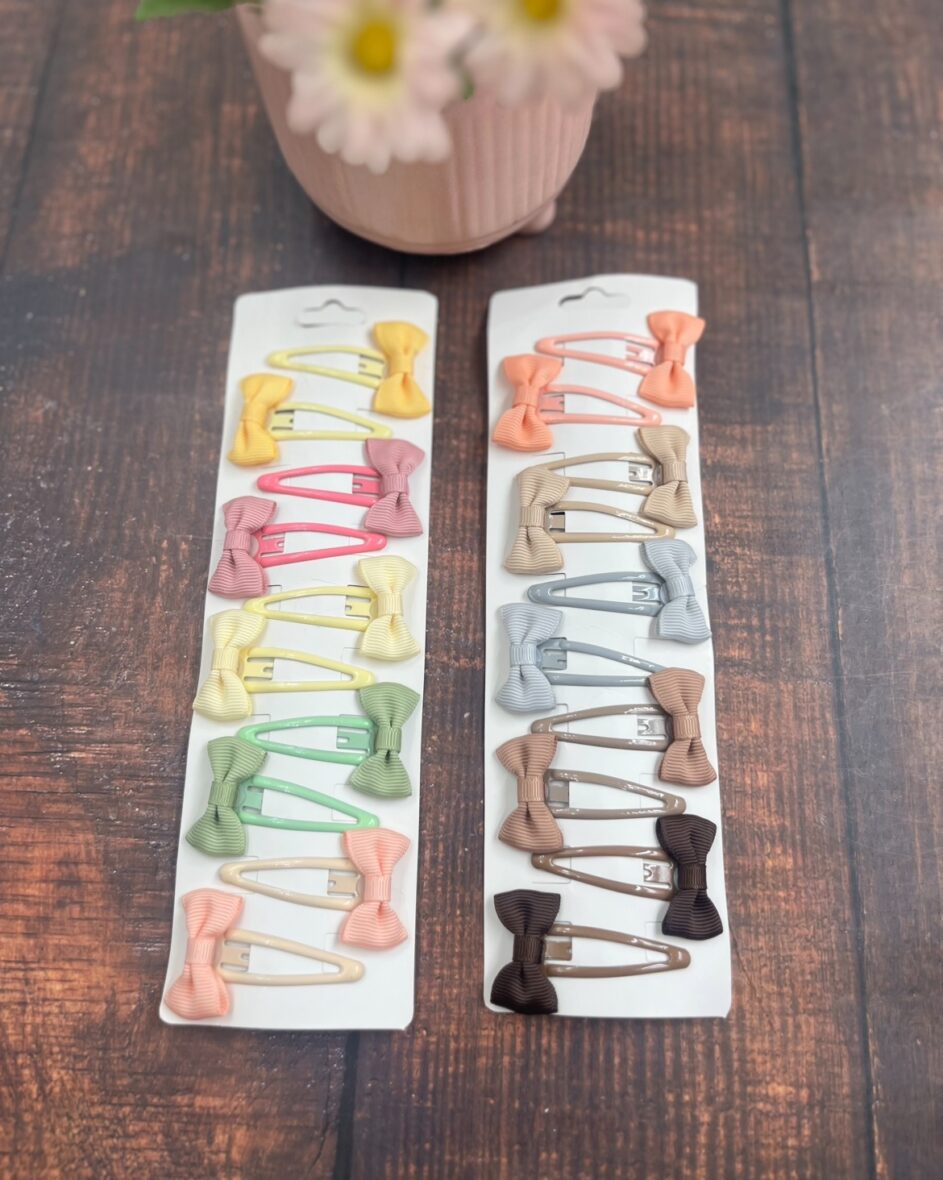Hair Snaps Candy ( Pack of 10 )