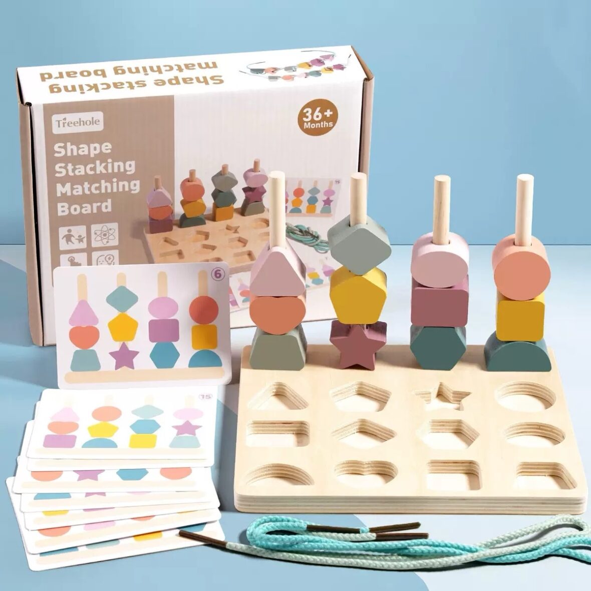 Wooden Geometric toy