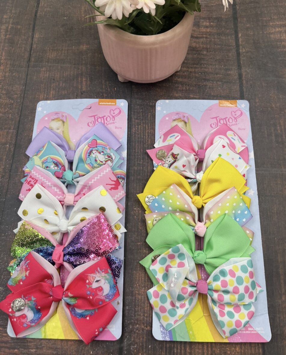 Hair Clip Jojo (Pack of 6)